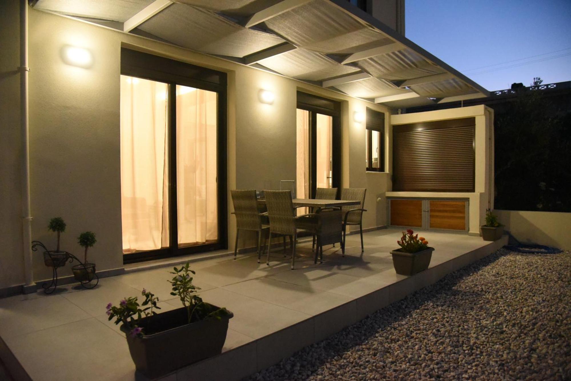 Pirgos Deluxe Apartment - Private Parking Kíssamos Exteriér fotografie